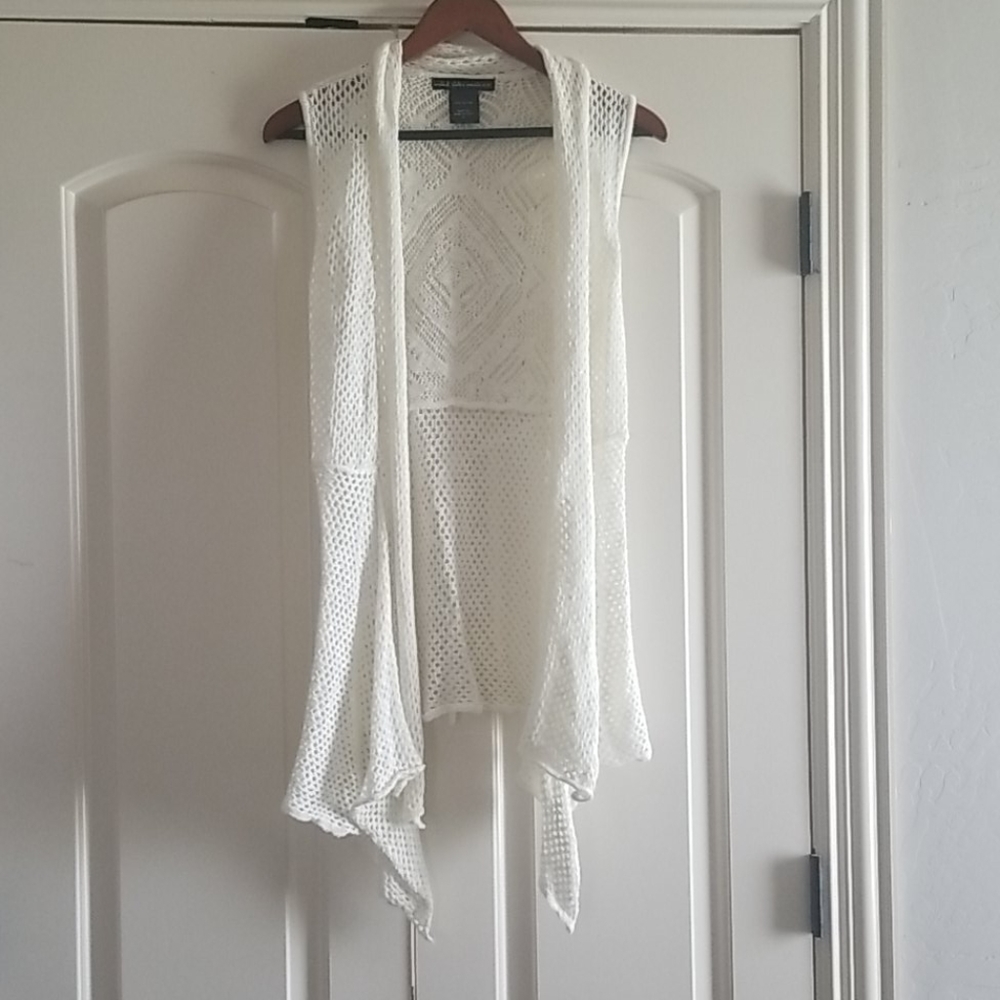 Knit Open Front Vest